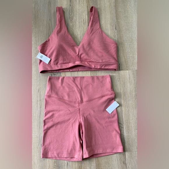 Old Navy Other - Brand New Old Navy sports bra and biker shorts. Top size Large shorts size Small
